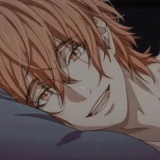 🧲 6b4abb42 애니메이션, 인물사진, 만화, 미소, 캐릭터 telegram sticker