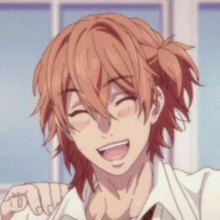 🧲 743523e0 애니메이션, 웃는, 캐릭터, 인물사진, 행복한, 남성 telegram sticker