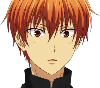 🤯 65b1c069 Kyo Sohma Fruits Basket 애니메이션, 캐릭터, 소마 쿄우, 후르츠 바스켓 telegram sticker