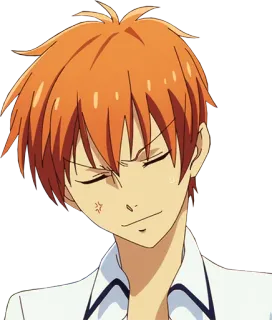 😡 88184089 Kyo Sohma Fruits Basket 애니메이션, 만화, 소마 쿄우, 후르츠 바스켓 telegram sticker