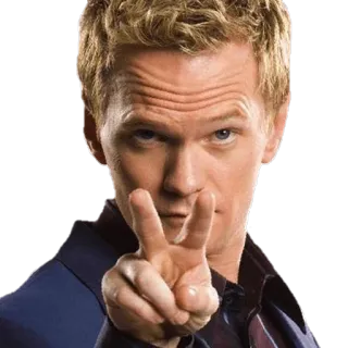 👀 1f2438d9 Neil Patrick Harris How I Met Your Mother 面白い, 俳優, テレビ, シットコム, コメディ telegram sticker