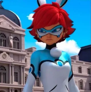 👿 0b7c1cb6 Alix Kubdel Miraculous Ladybug Desenho animado, Anime, Miraculous Ladybug, Bunnyx, Herói, Super-herói telegram sticker