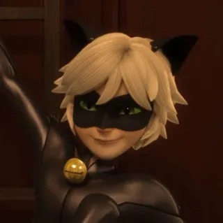 😎 9dc108cb Cat Noir Miraculous: Tales of Ladybug & Cat Noir Cat Noir, Miraculous Ladybug, Desenho animado, Animação, Gato, Super-herói telegram sticker