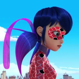 😳 b3346107 Ladybug Miraculous: Tales of Ladybug & Cat Noir anime, desenho animado, super-herói, super-heroína, joaninha, Miraculous telegram sticker