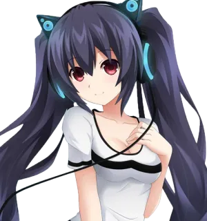 🎶 050f893f アニメ, 女の子, ヘッドホン, 可愛い, キャラクター telegram sticker