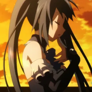 Black Heart -Neptunia telegram stickers