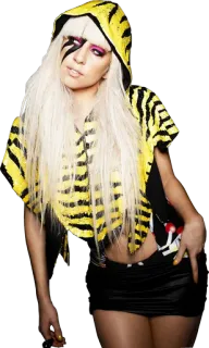 Lady Gaga by sononicola telegram stickers