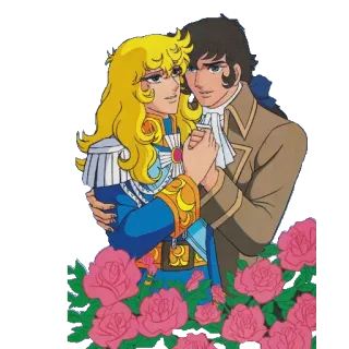 @STIKERFORALL LADY OSCAR telegram stickers