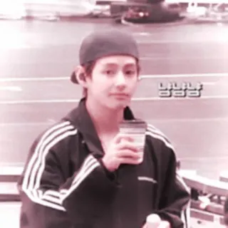 🕯 b71a963c 남남남 personne, chapeau, café, portrait, homme, coréen whatsapp sticker