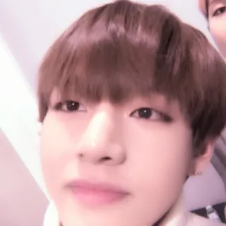 🕯 d9ac321b V K-pop, chanteur, Idole, V, BTS, coréen whatsapp sticker