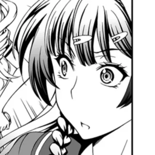 😦 345eddf4 Anime, Manga, Gadis, Kartun, Ilustrasi, Jepang, Potret telegram sticker