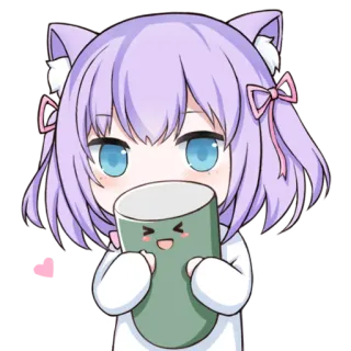 🥰 5a123e35 anime, kawaii, cute, cartoon, chibi, manga telegram sticker