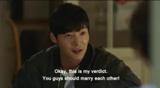 ⛵ c0be5941 Okay, this is my verdict. You guys should marry each other! telegram sticker