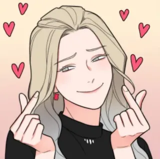 ☺️ 3163a2ec รัก, หัวใจ, น่ารัก, การ์ตูน, ผู้หญิง, มินิฮาร์ท telegram sticker