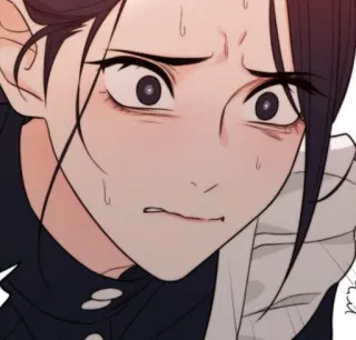 😦 5d46ade6 อนิเมะ, มังงะ, กังวล, ประหม่า, สาวอนิเมะ, การ์ตูน, ภาพประกอบ telegram sticker