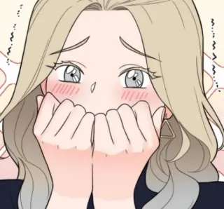 💝 808f3fbe อนิเมะ, มังงะ, ผู้หญิง, เขินอาย, น่ารัก, กังวล telegram sticker