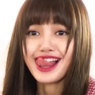 🦋 2601dd45 Lisa k팝, 가수, 블랙핑크, 아이돌, 리사, 귀여운, 인물사진 telegram sticker