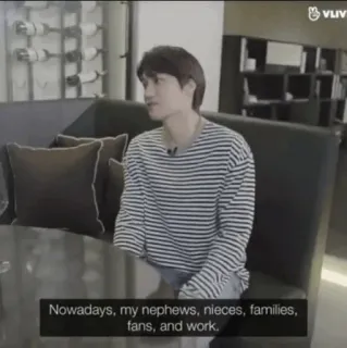 🧷 d85066d0 Nowadays, my nephews, nieces, families,
fans, and work. family, fans, work, nephews, nieces telegram sticker