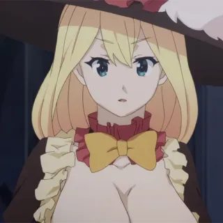 🛡 dfb6ad74 Darkness Konosuba Anime, Mujer, Rubia, Konosuba, Darkness telegram sticker