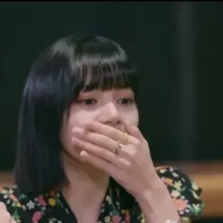 🤭 6e050348 Lisa kpop, shocked, lisa, blackpink, surprised, idol telegram sticker