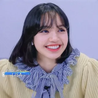 🍭 3d28235a Lisa DANCE MENTOR LISA lisa, 导师, 舞蹈, kpop, blackpink, 歌手 whatsapp sticker