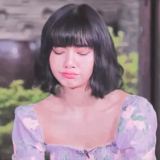 🌼 c7f5d7e8 Lisa 리사, K팝, 유명인, 가수, 여자, 아이돌 telegram sticker