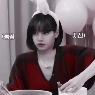 🍒 c6026218 Lisa 지진 k-pop, 女孩, 女人, Lisa, 防弹少年团 telegram sticker