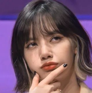 🤔 d5acf955 Lisa リサ, ブラックピンク, K-POP, 歌手, アイドル telegram sticker