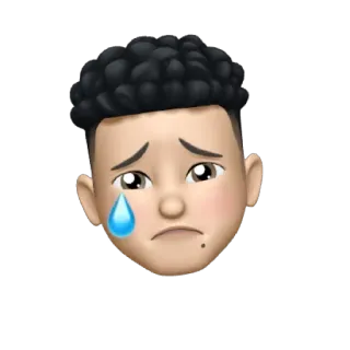 🥲 1faaedf1 อิโมจิ, หน้า, เศร้า, ร้องไห้, กำลังร้องไห้, memoji, น้ำตา telegram sticker