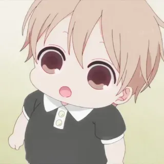 ❤️‍🔥 1aa30ba8 em bé, dễ thương, anime, chibi, hoạt hình telegram sticker