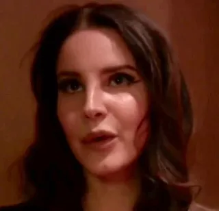 😐 27937053 Lana Del Rey lana del rey, chanteuse, musicien, célébrité, portrait whatsapp sticker