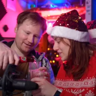 🍾 933339a4 圣诞节, 节日, 人物, 庆祝, 派对, 节日 telegram sticker