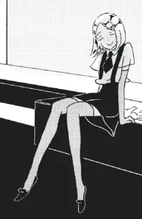 ☺ afd3e8c5 애니메이션, 캐릭터, 보석의 나라, Houseki no Kuni telegram sticker