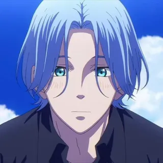 ❄️ ff6c0d98 Langa Hasegawa SK8 the Infinity Anime, Charakter, Langa, SK8 the Infinity, Porträt telegram sticker