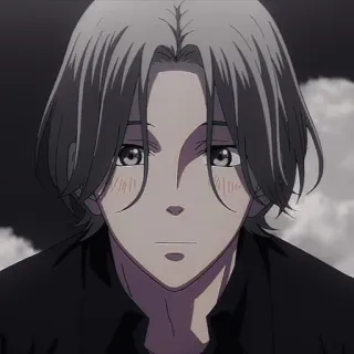 🖤 598c6832 Аниме, Манга, Персонаж, Портрет whatsapp sticker