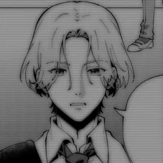 🖤 6df1873b Аниме, Манга, Персонаж, Портрет whatsapp sticker