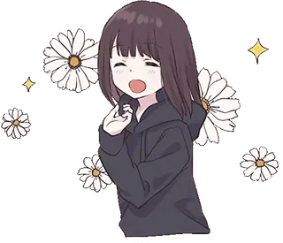 Menhera-chan Animation ENG :: @line_stickers whatsapp stickers