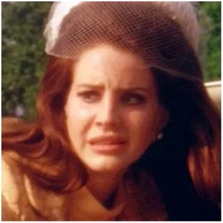 Lana del Rey whatsapp stickers