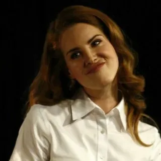 🍒 47b87e2b Lana Del Rey cantante, cantautore, musica, artista, celebrità whatsapp sticker