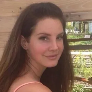 🍒 fa8fd55c Lana Del Rey cantante, cantautore, celebrità, musicista, pop whatsapp sticker