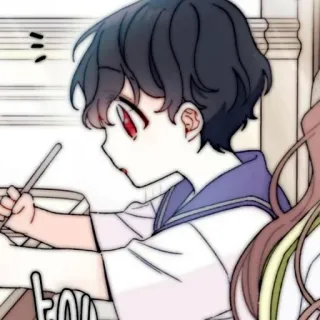 🧸 0c0dbead Anime, Desenho animado, Personagem, Mangá telegram sticker