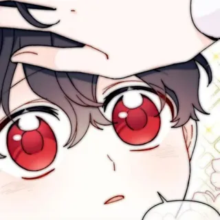 🧸 146bfbbb Anime, Mangá, Menino, Criança, Retrato, Close-up, Ilustração telegram sticker