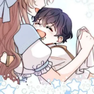 🧸 78b126c9 anime, desenho animado, emoções, amor, criança telegram sticker