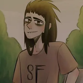 🎨 8514b87d SF personnage, sf, dessin animé, fanart telegram sticker