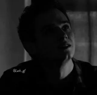 ▪️ 248504b3 @Lash_gif retrato, hombre, escala de grises, primer plano, cara telegram sticker