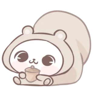 Marshmallow puppies 9 @lashzra telegram stickers