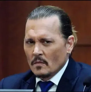 🍃 02c28dee Johnny Depp Schauspieler, Promi, Porträt, Mann whatsapp sticker