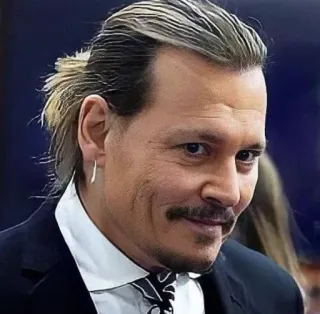 🍃 a89c0882 Johnny Depp Schauspieler, Promi, Mann, Porträt, Depp whatsapp sticker