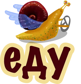 😍 427cab2e ЕДУ escargot, manger, nourriture, animal whatsapp sticker