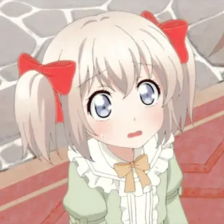 🦩 8b0a2f40 애니메이션, 소녀, 만화, 아이, 귀여운, 인물 사진 telegram sticker